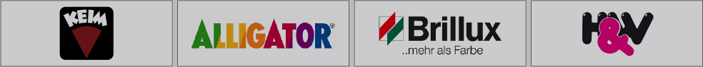 Unsere Partner: Keim, Alligator, Brillux und Hamacher & Wexel GmbH